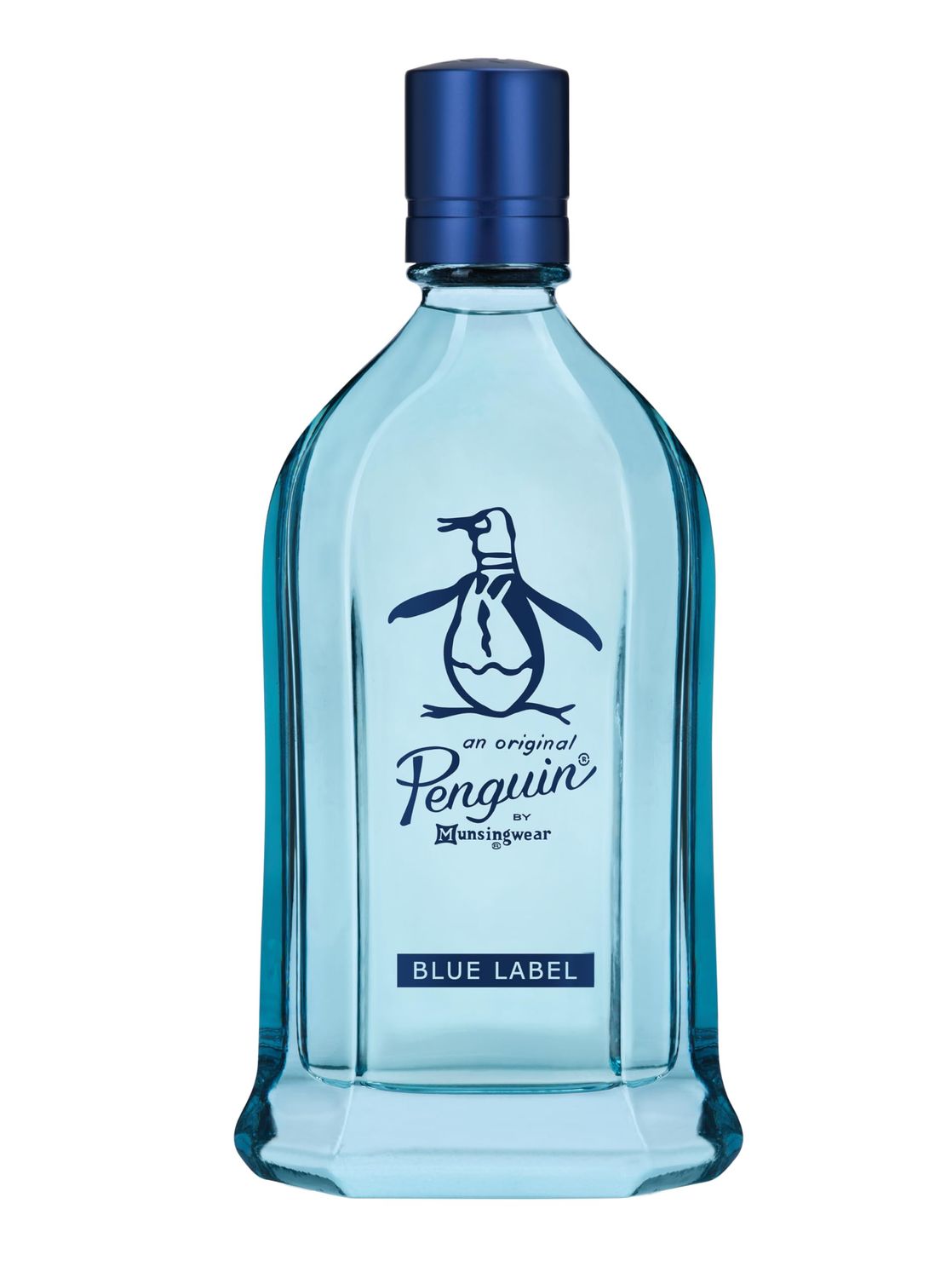 Original Penguin Blue Label 3.4 fl oz EDT - fresh, marine, aqua, clean, homme, hombre, refreshing, casual, daytime, bergamot, grapefruit, cypress, sage, driftwood, mango, musk, patchouli