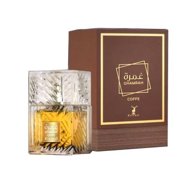 Maison d'Orient GHAMRAH COFFEE Niche Collection Dubai 100 ML (3.4 oz) EDP for Men and Women - Spicy Gourmand Perfume with Coffee, Praline, and Vanilla - Long-Lasting Unisex Fragrance