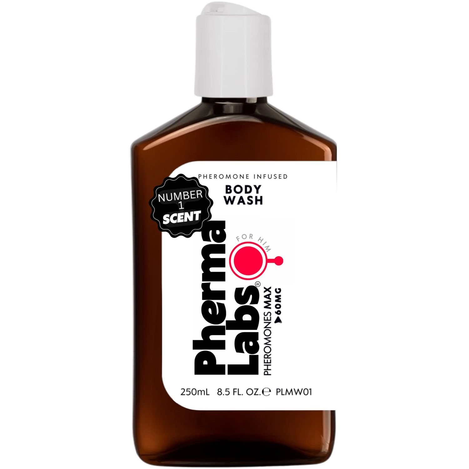 PHERMALABS Attract Women Body Wash - Pheromone Max - Pheromones Infused for Him 8.5 fl oz