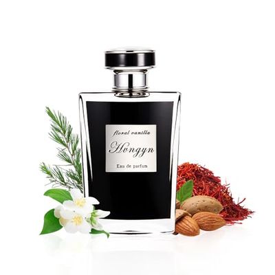 Hvngyn - Almond Saffron - Eau de Parfum - Inspired by B.accarat R.ouge 540 - Long Lasting Vegan Perfume Spray for Women Men - 1.7 fl.oz. (50ml)