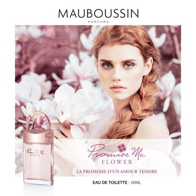 Mauboussin - Promise Me Flower 90ml (3 Fl Oz) - Eau de Toilette for Women - Floral Scent