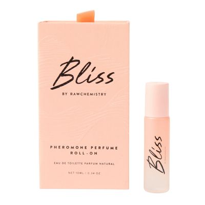 RawChemistry Bliss Perfume with Pheromones I Perfumes for Women I Roll On Perfume I Travel Size Perfume I Perfume Oils for Women, 0.34 Fl Oz (Pack of 1)