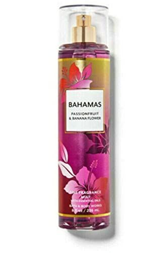 Bath and Body Works Fine Fragrance Mist (BAHAMAS PASSIONFRUIT BANANA FLOWER, 8 Fl Oz)
