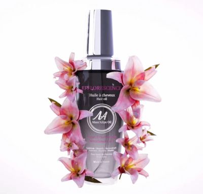 Hair Oil MADE IN FRANCE,Argan,Moringa,Macadamia,Coconut,Castor Oil and alcohol-free floral fragrance.Suitable for all hair types.Growth,Sublime,Nourishes.Non-greasy.Mass Aliya Oil-3.38 FL.OZ
