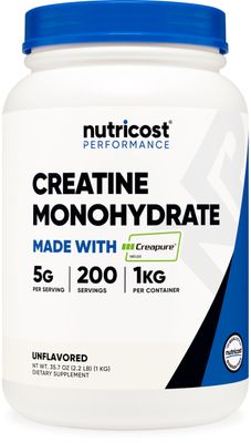 Nutricost Creapure Creatine Monohydrate Powder 1KG