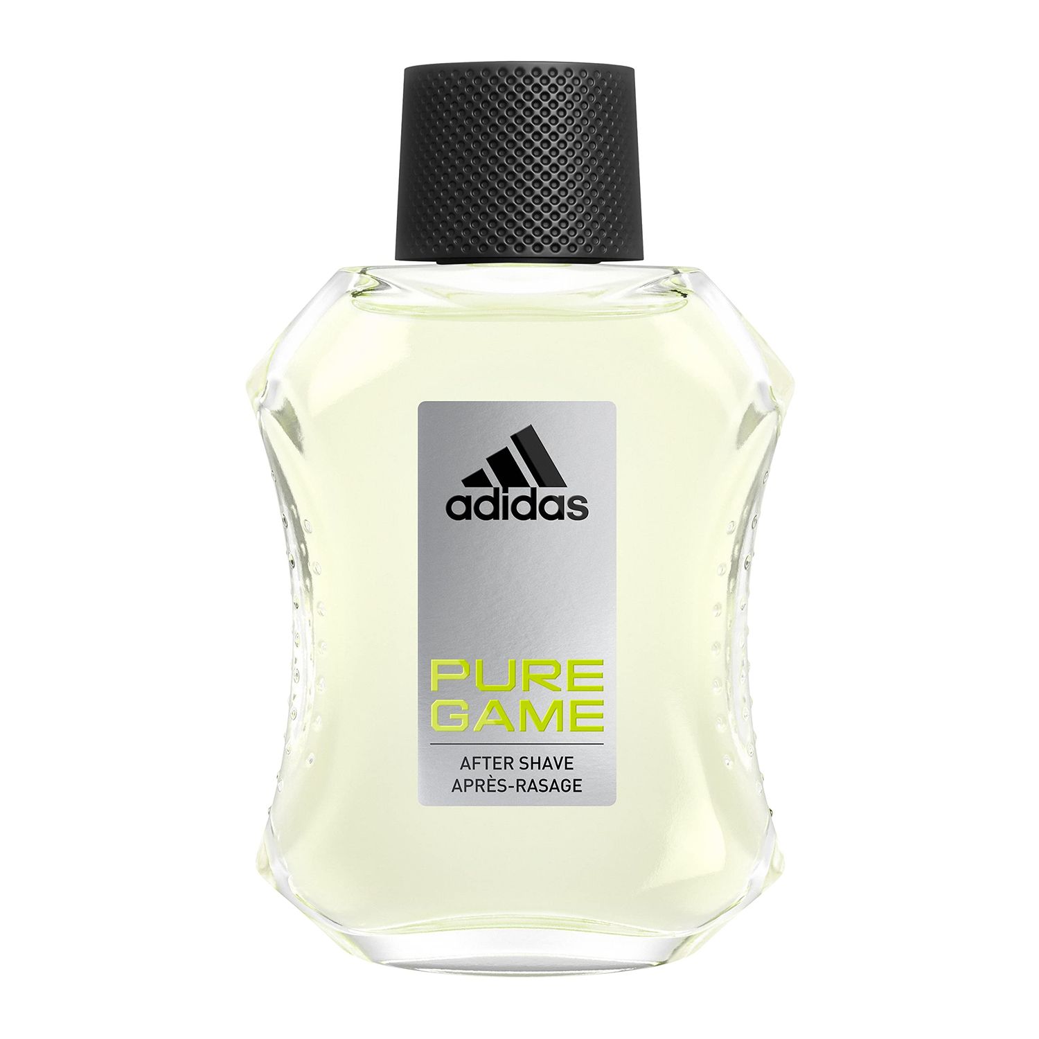 adidas Pure Game Aftershave 3.4 fl oz (Pack of 1), Notes of Grapefruit, Lavender, and Sandalwood, Men&#39;s Fragrance, Long Lasting, Sporty Fragrance, Travel Size