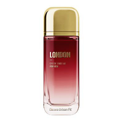 Dicora Urban Fit London Perfumes for Women - Notes of Bergamot, Almond, Jasmine, Iris, Tonka Bean, Cinnamon, and Vanilla - 5.07 oz EDT Spray
