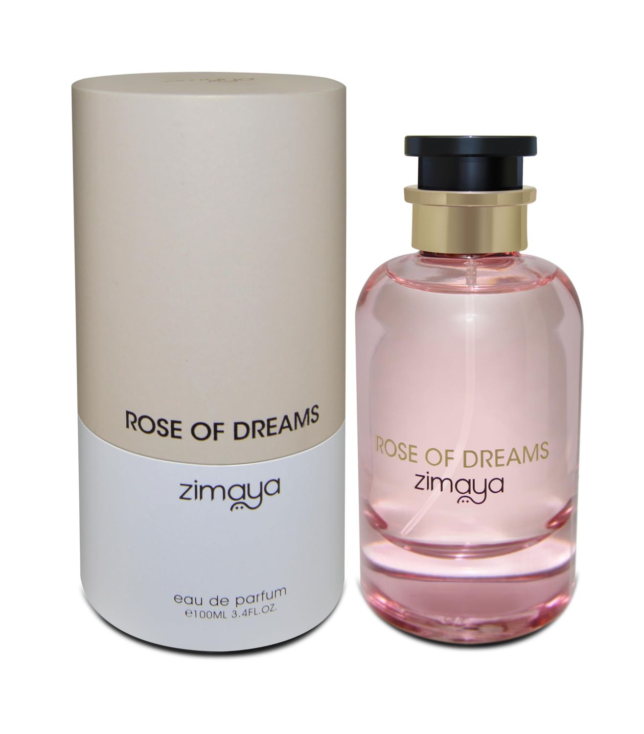 Zimaya Rose of Dreams Pour Femme Eau de Parfum, 3.4 Fl. Oz