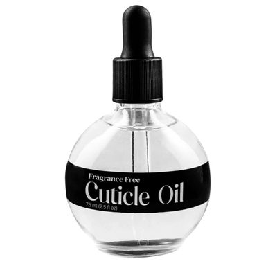 C CARE Fragrance Free Cuticle Oil For Nails - Repairs Cuticles Overnight - Moisturizes and Strengthens Nails and Cuticles - Dropper Brush included - 2.5oz