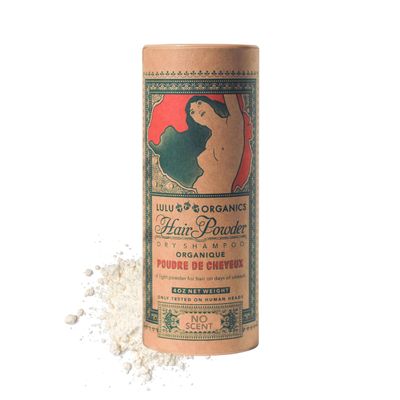 Non Aerosol Dry Shampoo Powder for Dark, Blonde and Oily Hair, All Natural Organic Hair and Body Powder, Paraben Talc free No White Cast Synthetic Fragrance, Unscented - 4oz