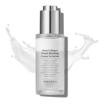 SUNGBOON EDITOR Deep Collagen Anti-wrinkle Cream In Serum Collagen Niacinamide Face Serum for Women Hydrating for Sensitive Skin Glass Skin Korean Skincare