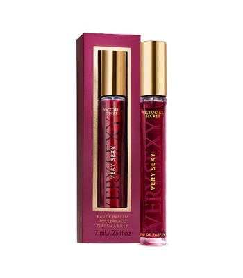 Victoria&#39;s Secret Very Sexy Eau de Parfum Rollerball, Notes of Vanilla Orchid, Sun-Drenched Clementine Wild Blackberry, Travel Size Mini Perfumes for Women (0.23 oz)