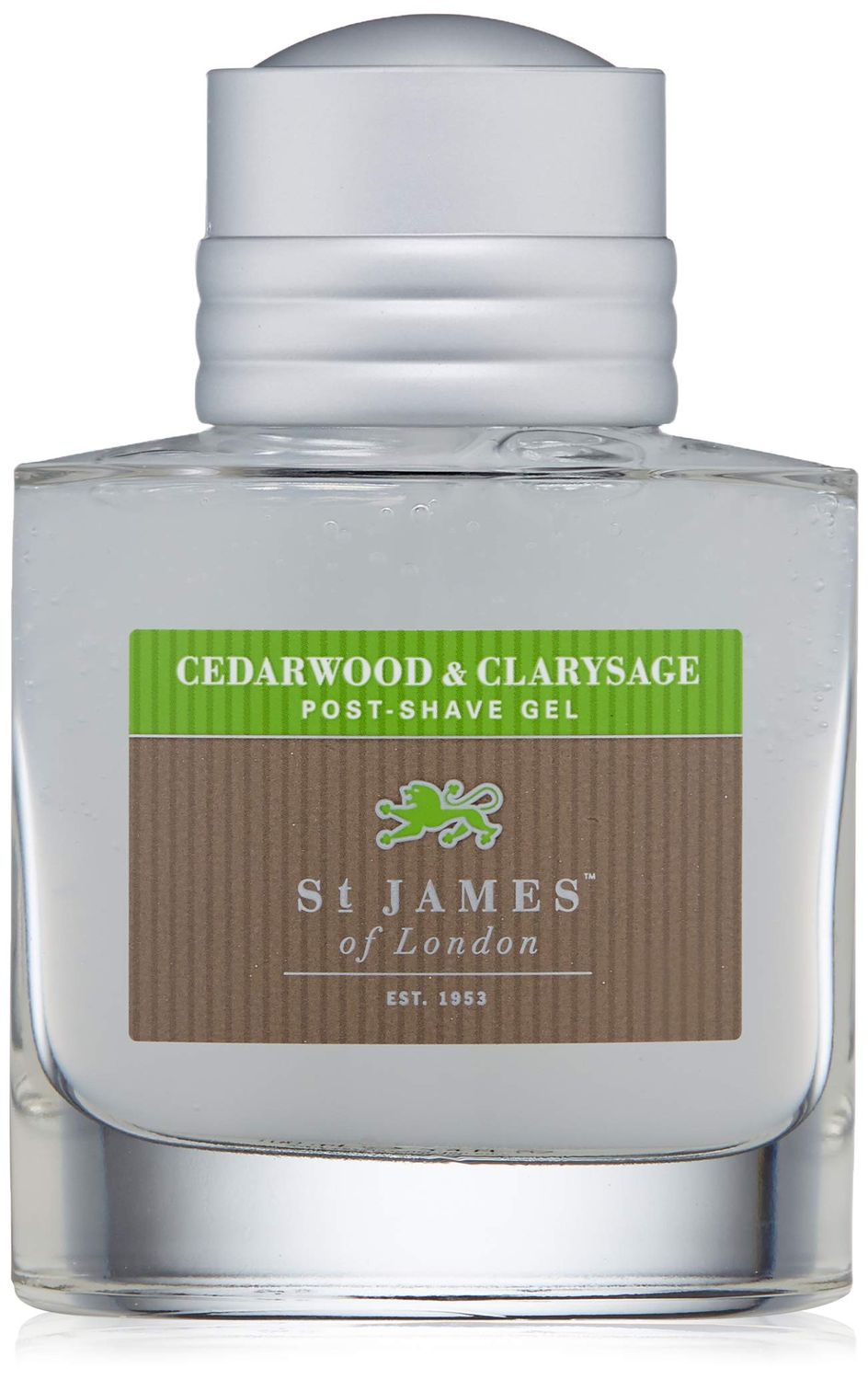 St James of London Cedarwood Clarysage Post Shave Gel, 3.4 Fl Oz