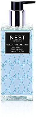 NEST Fragrances Scented Liquid Hand Soap- Ocean Mist Sea Salt , 10 fl oz