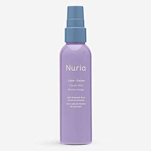 Nuria - Calm Facial Mist, Fragrance-Free Damask Rose Water Spray for Face, Face Mist Spray with Marigold Extract, Oat, and Glycerin, 120mL4.1 fl oz