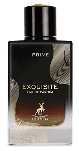 Maison Alhambra Exquisite for Unisex Eau de Parfum Spray, 3.4 Ounce 100 ml