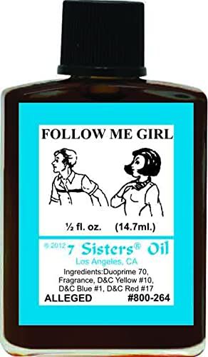 INDIO 7 Sisters Of New Orleans Perfumed Anointing Oil - FOLLOW ME GIRL 12oz