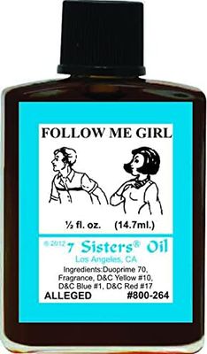 INDIO 7 Sisters Of New Orleans Perfumed Anointing Oil - FOLLOW ME GIRL 12oz