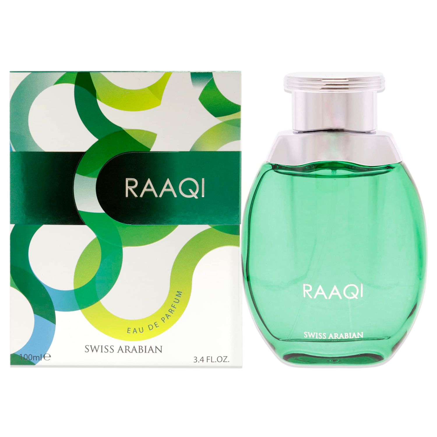 Swiss Arabian Raaqi - Luxury Products From Dubai - Long Lasting, Addictive Personal EDP Spray Fragrance - Seductive Signature Aroma - 3.4 Oz