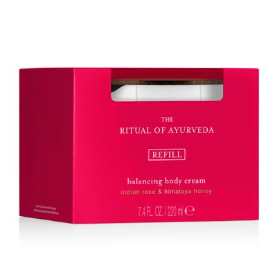 RITUALS Ayurveda Rebalancing Body Cream Refill - Moisturizing Cream with Indian Rose, Sweet Almond Oil Himalaya Honey - 7.4 Fl Oz