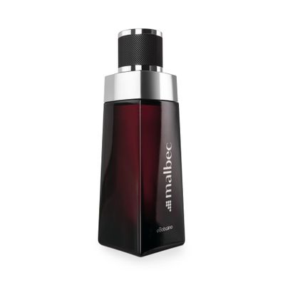 Malbec Eau de Toilette By O Boticario, Cologne For Men, Long-Lasting Fragrances, French Oak Barrel-Aged Red Wine Woody Amber Perfume Scent, 3.4 Ounce