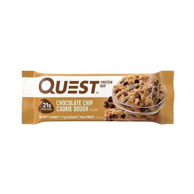 Quest Nutrition Protein Bar Chocolate Chip Cookie Dough, 2.12 Oz