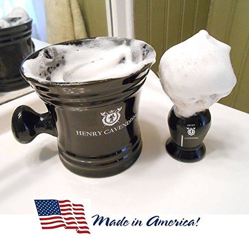 Henry Cavendish Eucalyptus Mint Shaving Soap with Shea Butter Coconut Oil. Long Lasting 3.8 oz Puck Refill. Himalaya Fragrance. All Natural. Rich Lather, Smooth Shave. For Ladies and Gentlemen.