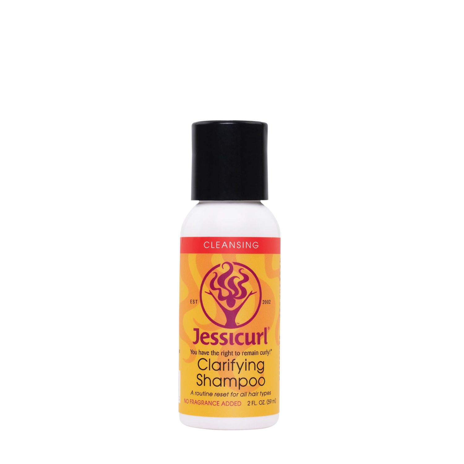 Jessicurl, Clarifying Shampoo, 2 Fl Oz, No Fragrance Added, A Routine Reset for Wavy, Curly, and Coily Hair