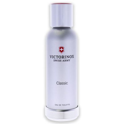 Swiss Army Classic Men Eau De Toilette Spray, Iconic Collection, 3.4 Ounce