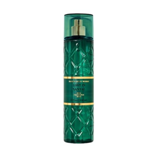Bath Body Works Fine Fragrance Body Spray Mist 8 oz (Lost In Santal)