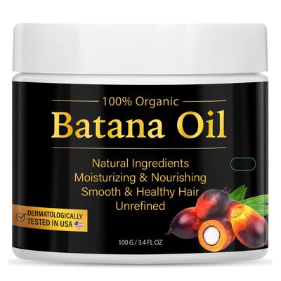 ADCGank Batana Oil for Hair Growth DR Sebi Organic, Aceite De Batana Para La Caida Del Cabello, Batana Oil Pure