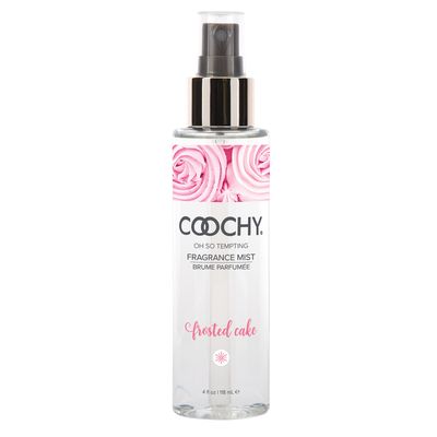 Coochy Fragrance Mist Body Spray - Organic, Boost of Scent for Skin Hair - Infused wVanilla, Butter Cream Lilac - Frosted Cake, 4floz118ml