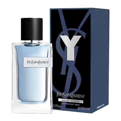 YVES SAINT LAURENT Y Eau De Toilette for Men, 100 ml3.3 fl oz