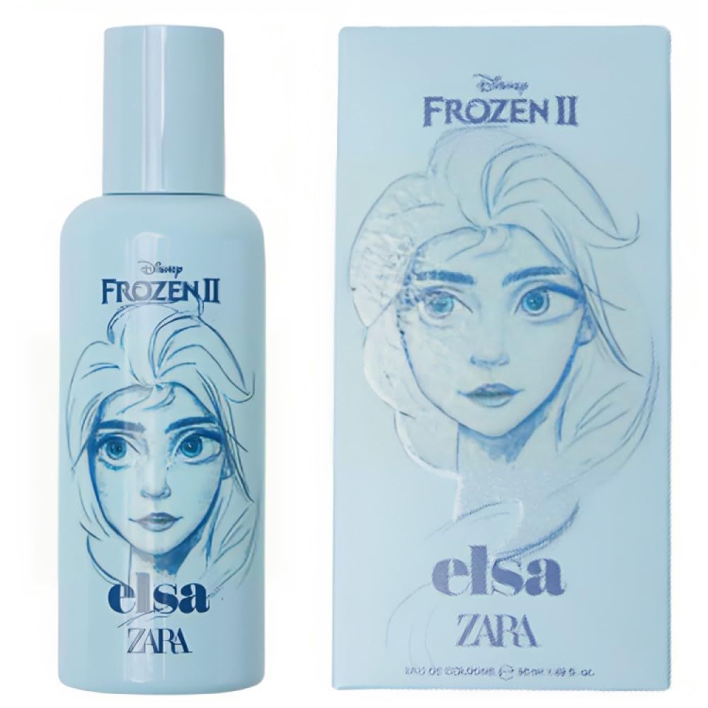 Zara Kids Frozen II Elsa Perfume Fragrance Spray EDC Eau De Cologne 50 ML (1.7 FL. OZ)