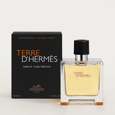 Hermes Terre D' Hermes By Hermes For Men. Parfum Spray 2.5 Oz 75 Ml (187417)