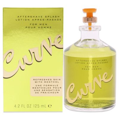 LIZ CLAIBORNE Curve By Liz Claiborne For Men. Aftershave 4.2 OZ