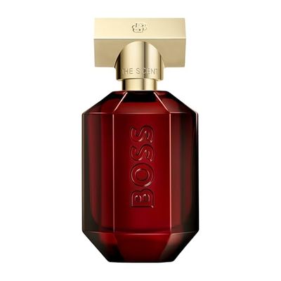 Hugo Boss The Scent Elixir Parfum Intense - Women&#39;s Ambery Perfume - With Notes of Pink Peppercorn, Atropa Belladonna Flower Amber Accord- Luxury Perfumes for Women - Long Lasting Fragrance