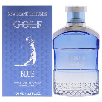 New Brand Perfumes New Brand Golf Blue Men EDT Spray 3.3 oz