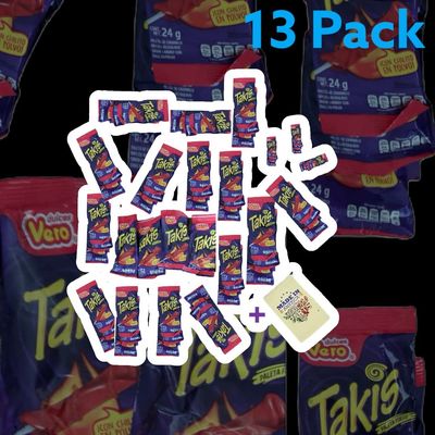 Takis Lollipops Takis Party Size (12 Count) Paleta Takis Takis Fuego Bulk of Paletas Takis Takis Paleta Takis Fuego Lollipop Taki Lollipop Powder Lollipops