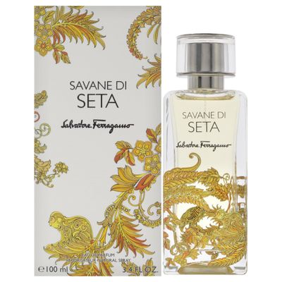 Salvatore Ferragamo Savane Di Seta for Unisex - 3.4 oz EDP Spray