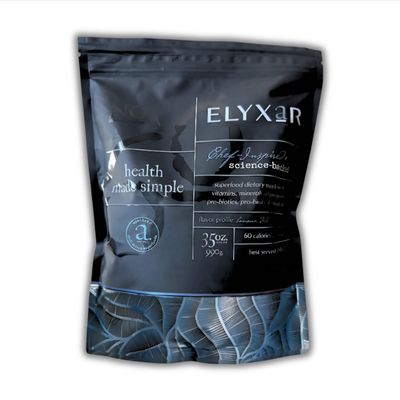 ELYXaR Daily Superfood Complex - Supplement Powder - 60 Vitamins, Minerals, Wholefood-Sourced Ingredients, Stress Adaptogens, Pro Prebiotics, Digestive Enzymes, Electrolytes - 30 Servings
