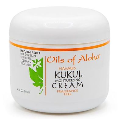 Oils of Aloha Kukui Moisturizing Cream - 4 oz. Fragrance Free