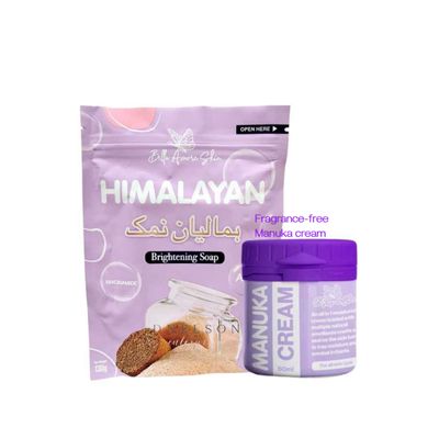 Bella Amore Skin Himalayan Soap Manuka Cream (Fragrance Free), 1 Count (Pack of 2)