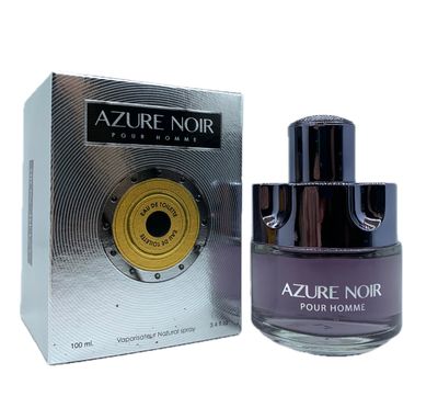 Azure Noir Pour Homme Men&#39;s Cologne 3.4 Fl. oz. EAU DE TOILETTE Natural Spray