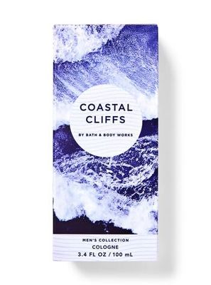 Coastal Cliffs Mens Cologne y Bath Bod works, 3.4 fl oz 100 mL, Full Size, Pack of 1