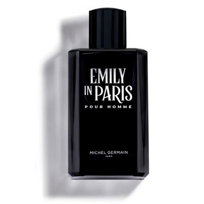 Michel Germain Emily in Paris Pour Homme Eau de Toilette Spray Cologne, Fougere Aromatic Scent, Top Notes of Sophisticated Cardamom, Orange Water Flower, Seductive Charming Gift for Him, 3.4 Fl Oz