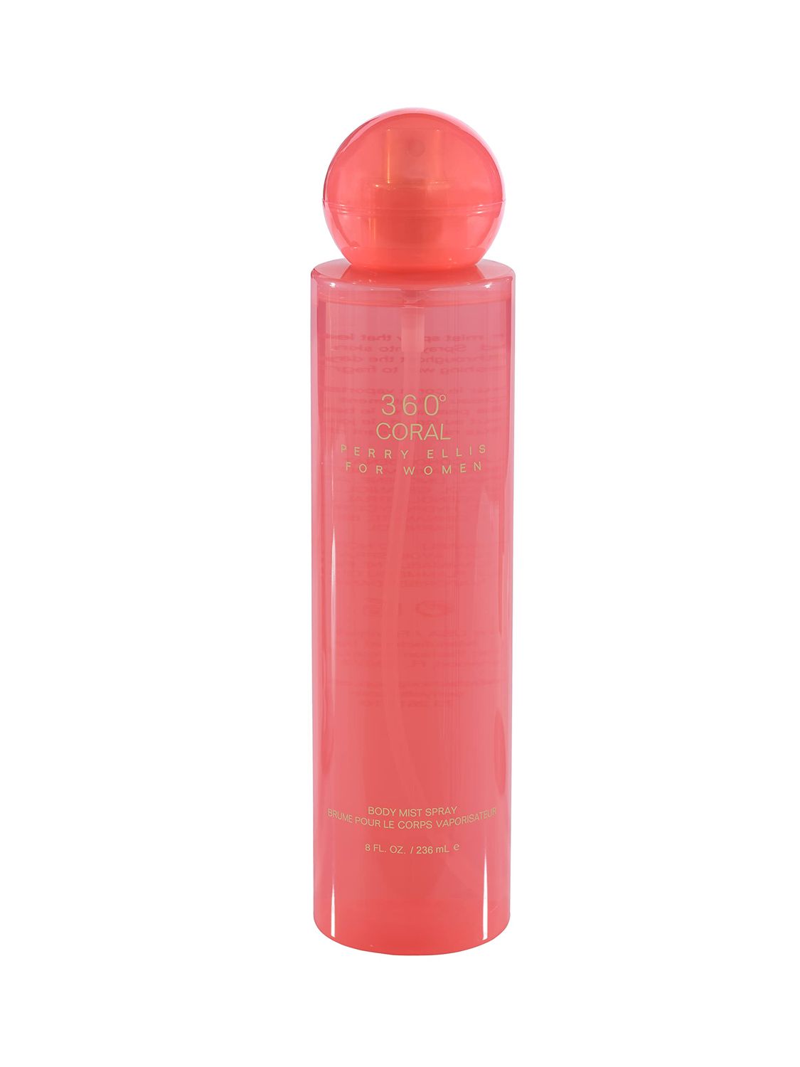 Perry Ellis 360 Coral Body Mist, 8 Ounce