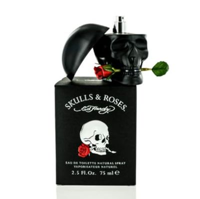 Ed Hardy Men&#39;s Cologne Fragrance Spray, Skulls and Roses, Eau De Toilette, 2.5 Fl Oz