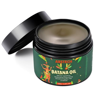 Raw Batana Oil for Hair Growth Natural Organic Batana Oil 5.3oz Prevents Hair Loss, Eliminates Split Ends Increases Shine Promotes Hair Thickness for Women Men Hair Care OilOdorless