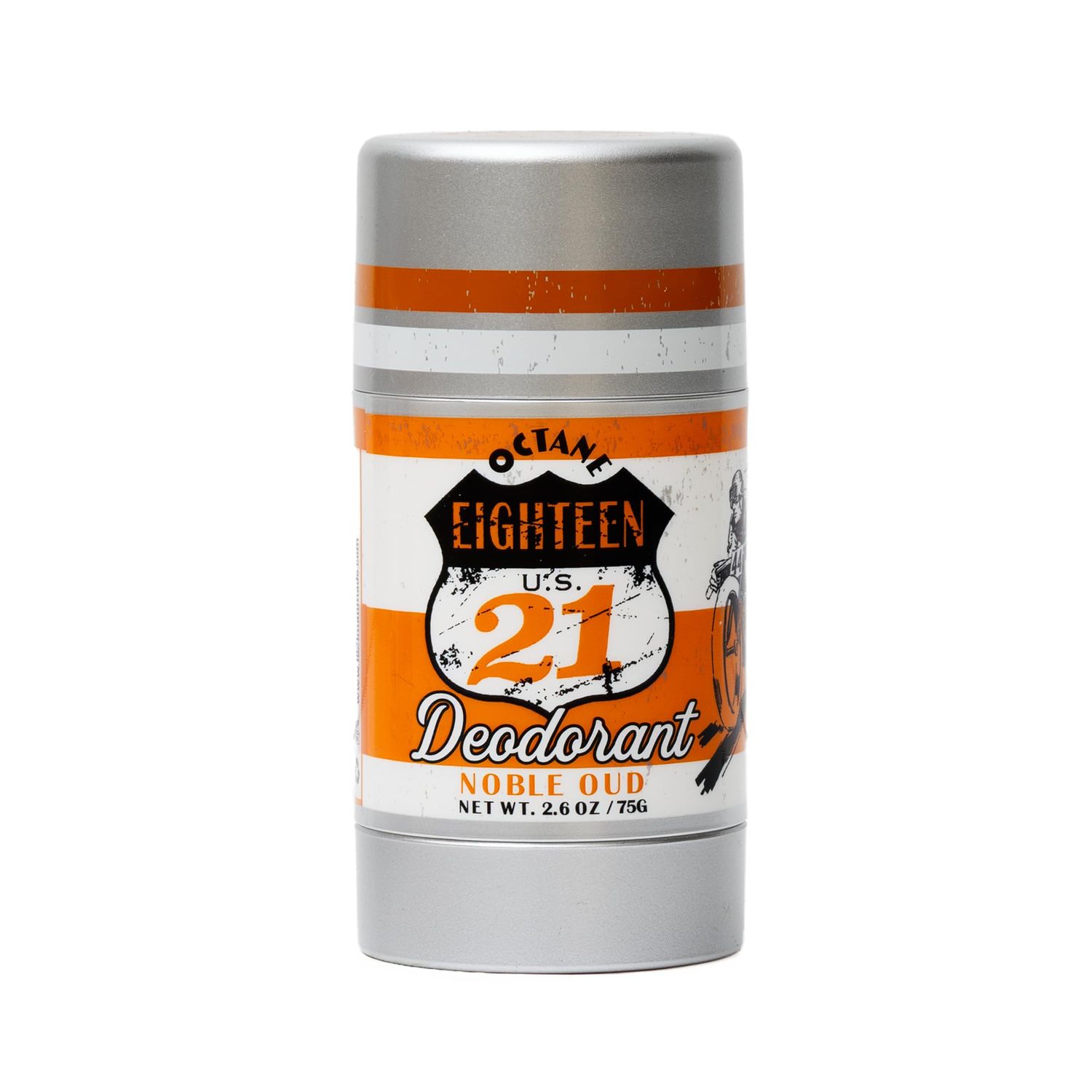 18.21 Man Made Long-Lasting Deodorant for Men, All-Day Protection, Odor Control, and Skin-Soothing Formula with a Bold, Masculine Noble Oud Fragrance